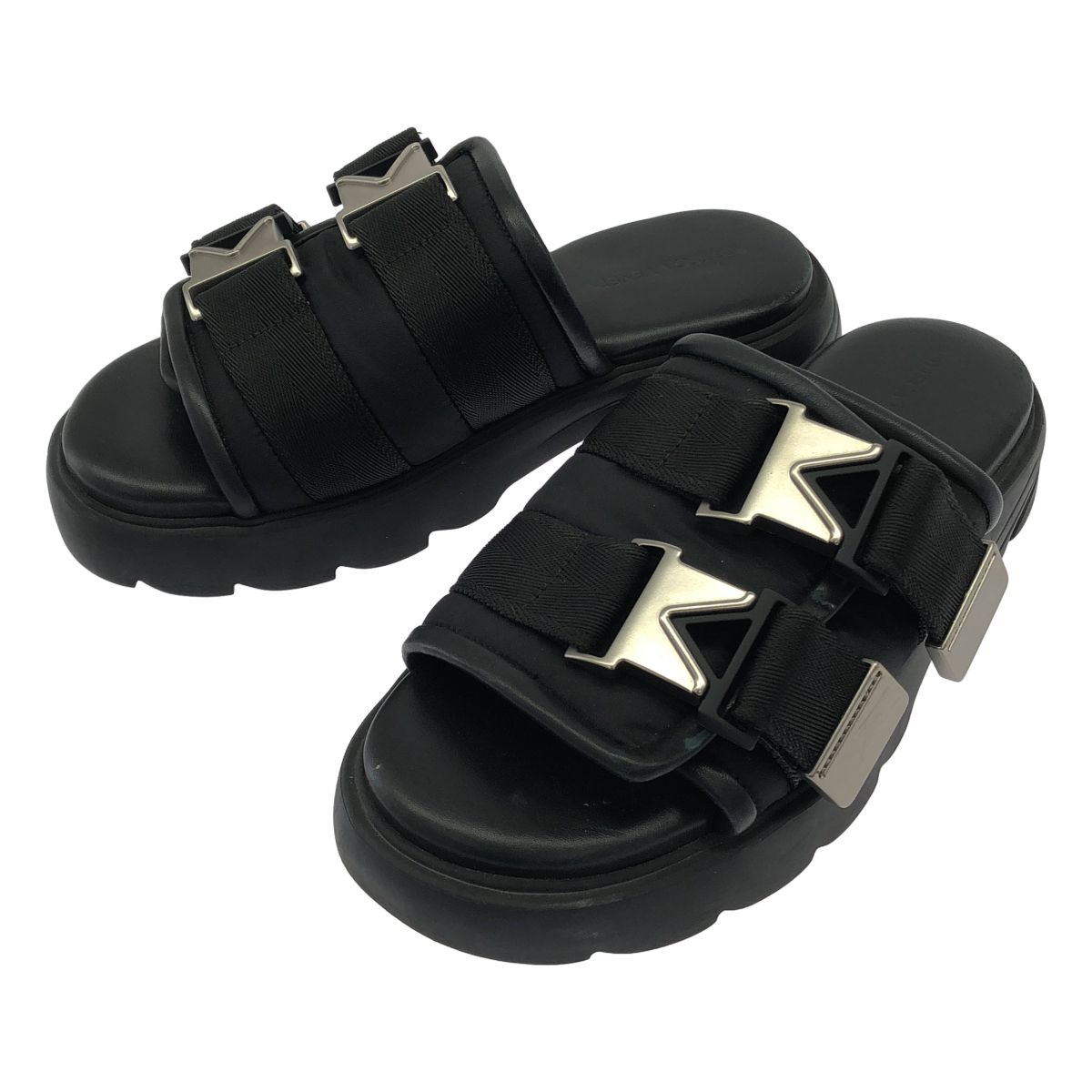 Bottega Veneta Flash Lenine tola sandals Black
