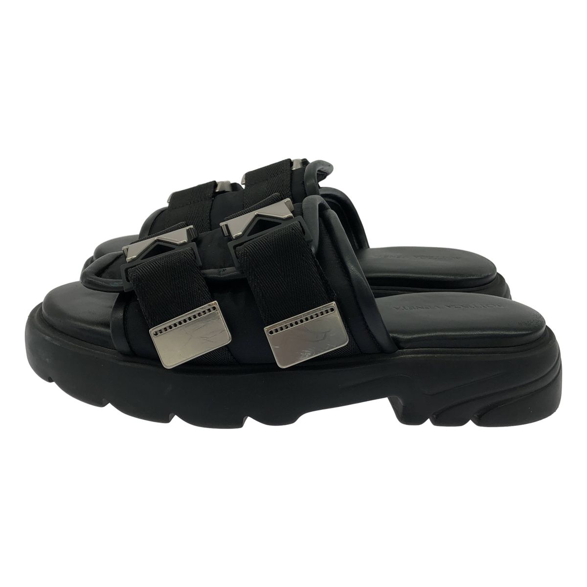 Bottega Veneta Flash Lenine tola sandals Black — view 2