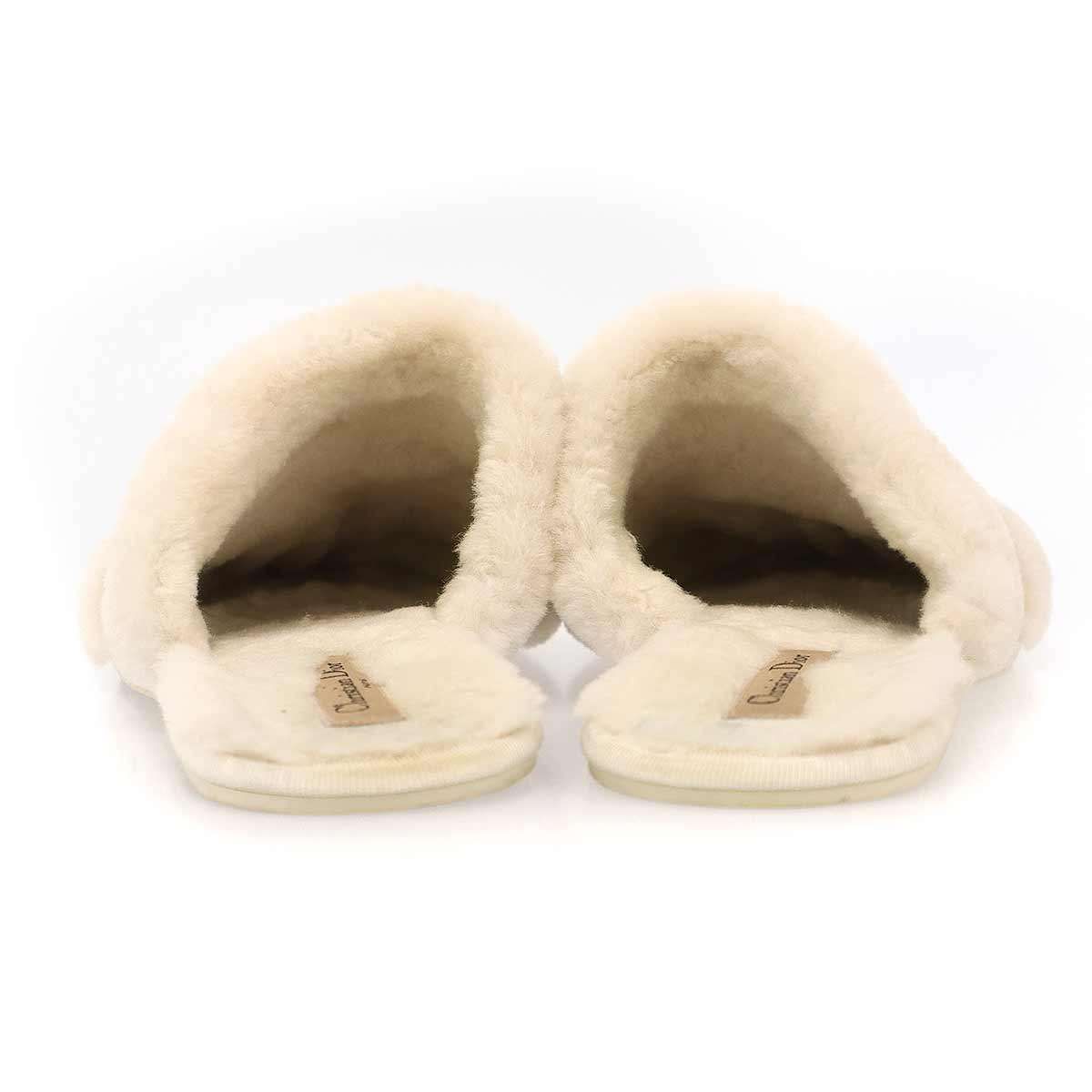 Dior Chez Moi Mules Sandals Beige — view 3