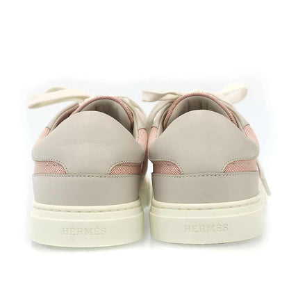 Hermes Kelly Low Cut Sneakers Pink Gray — view 3