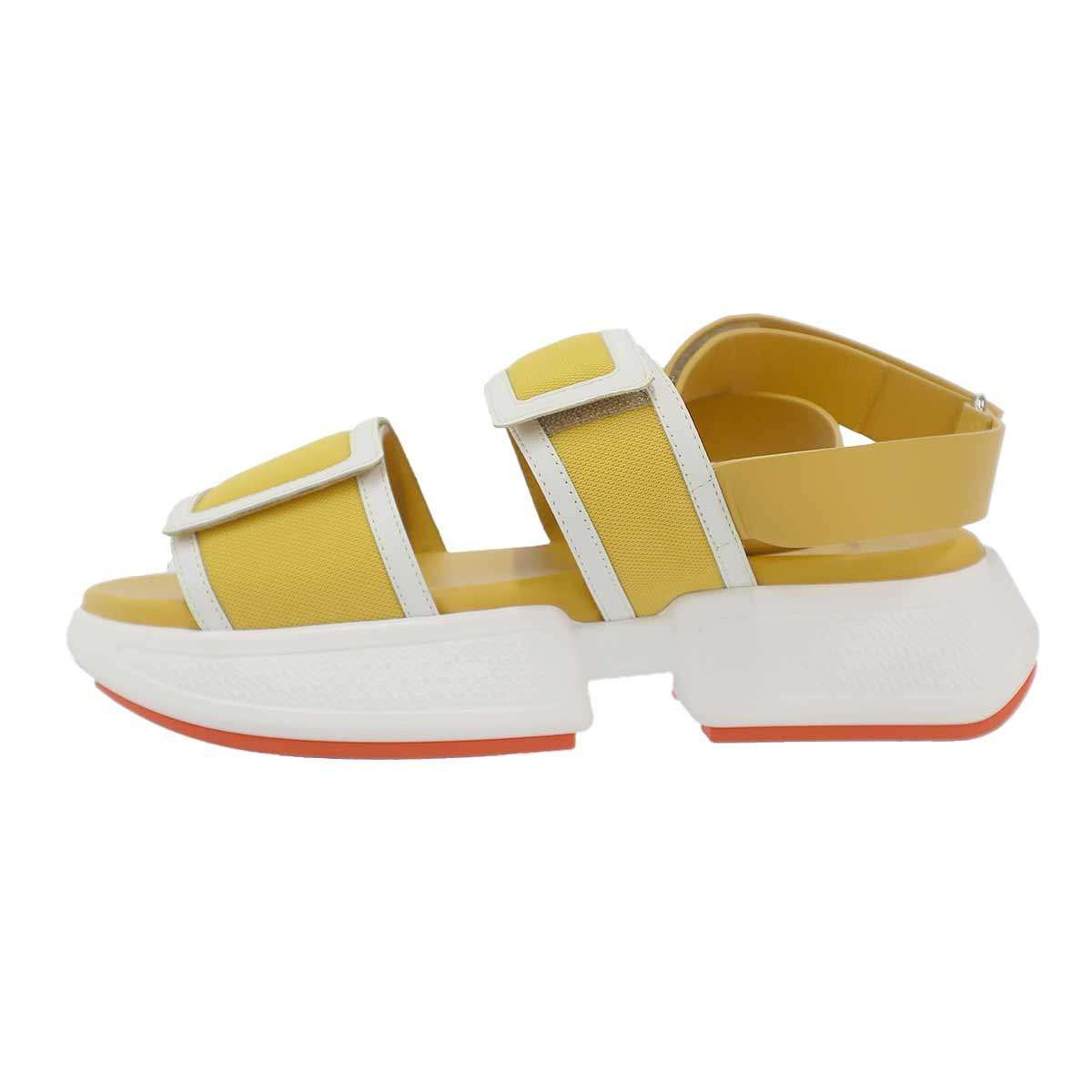 Hermes Geek Sandals Yellow — view 2