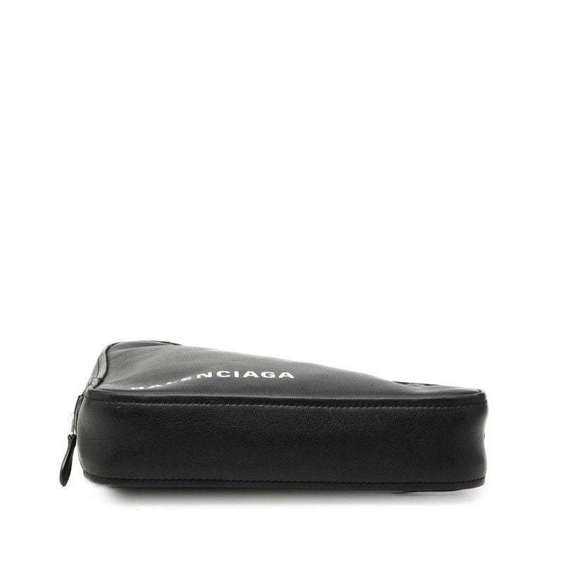 Balenciaga Clutch Black Leather — view 3
