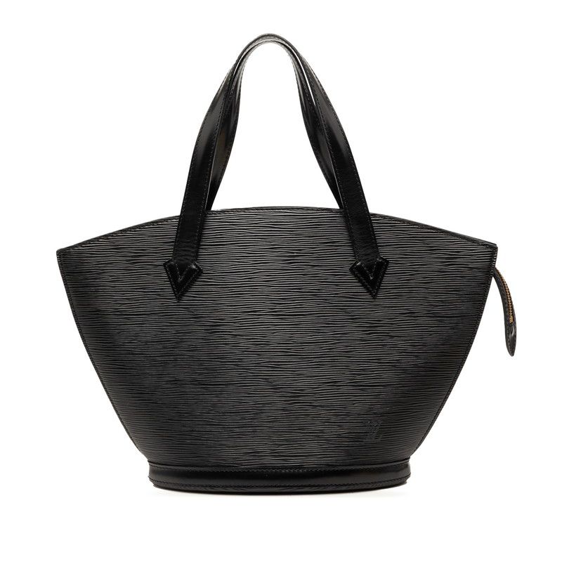 Louis Vuitton Epi Shoulder Bag Tote Noir Black Leather