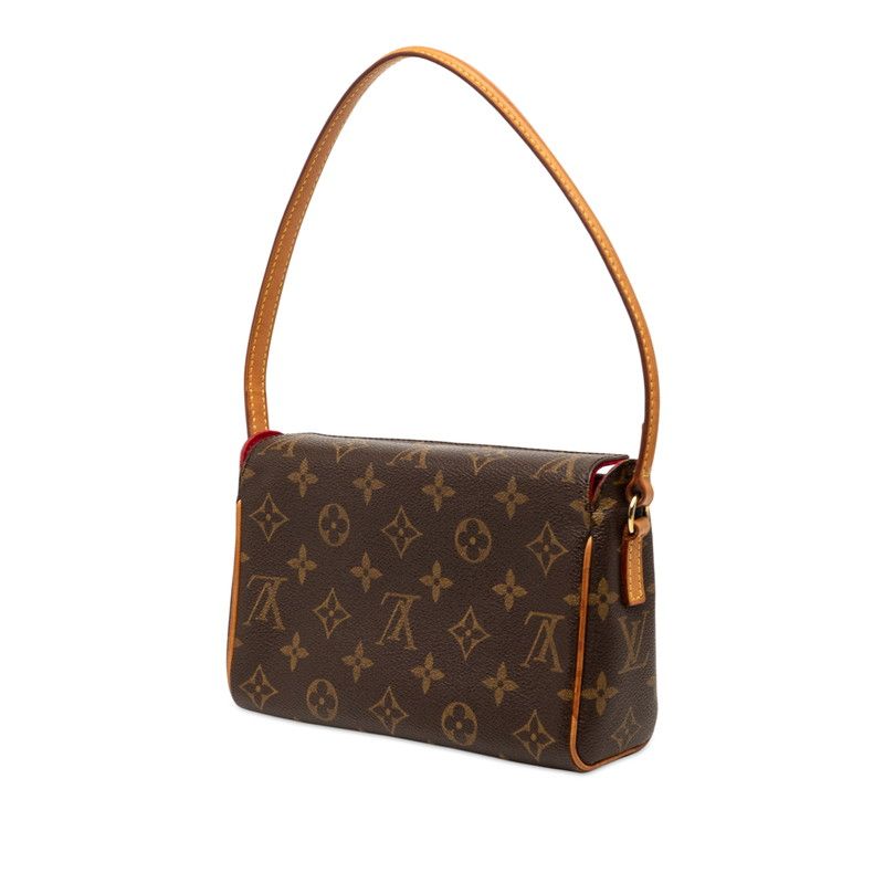 Louis Vuitton Monogram tale Handbag Brown Leather — view 2