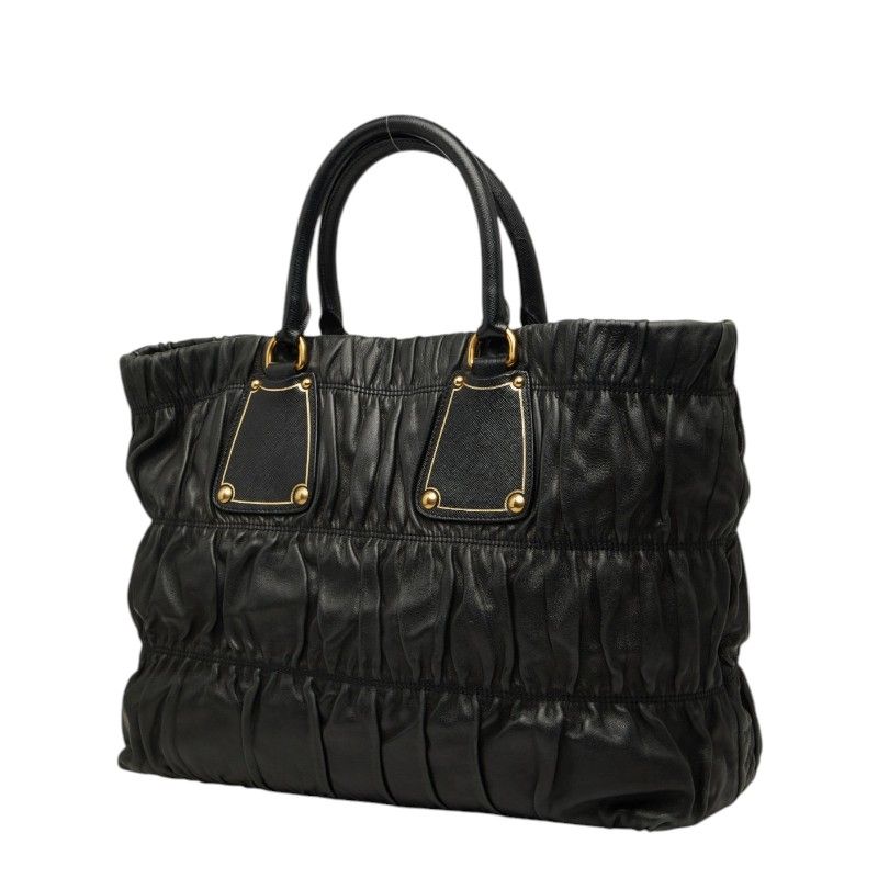 Prada Tote Black Leather Saffiano — view 2