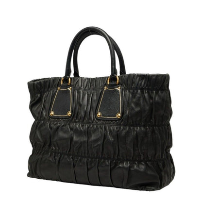 Prada Tote Black Leather Saffiano — view 2
