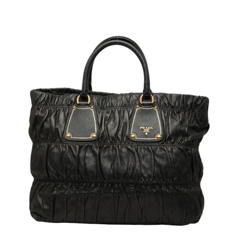 Prada Tote Black Leather Saffiano