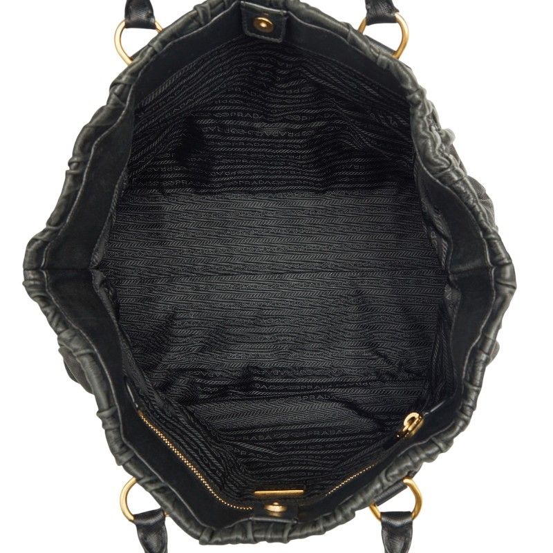 Prada Tote Black Leather Saffiano — view 9