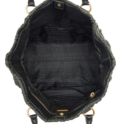 Prada Tote Black Leather Saffiano — view 9