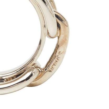 Hermes Chaine D'ancre Scarf Ring Silver tale — view 5
