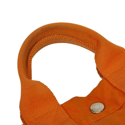Hermes Fourre Tout PM Handbag Orange Canvas — view 6
