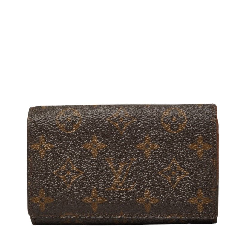 Louis Vuitton Monogram leto Wallet Brown Leather