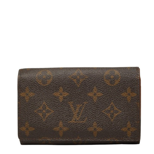 Louis Vuitton Monogram leto Wallet Brown Leather