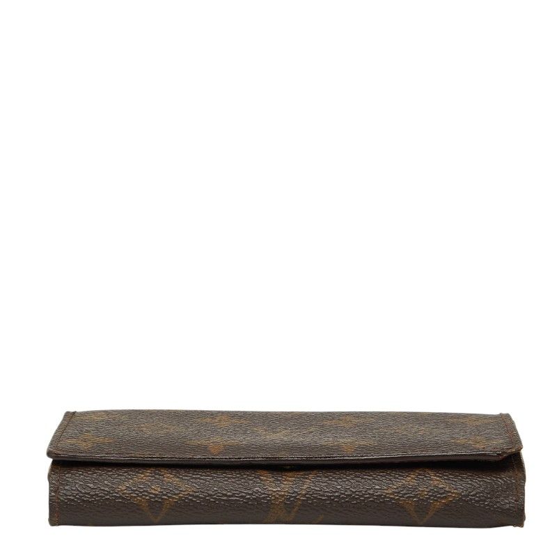 Louis Vuitton Monogram leto Wallet Brown Leather — view 3