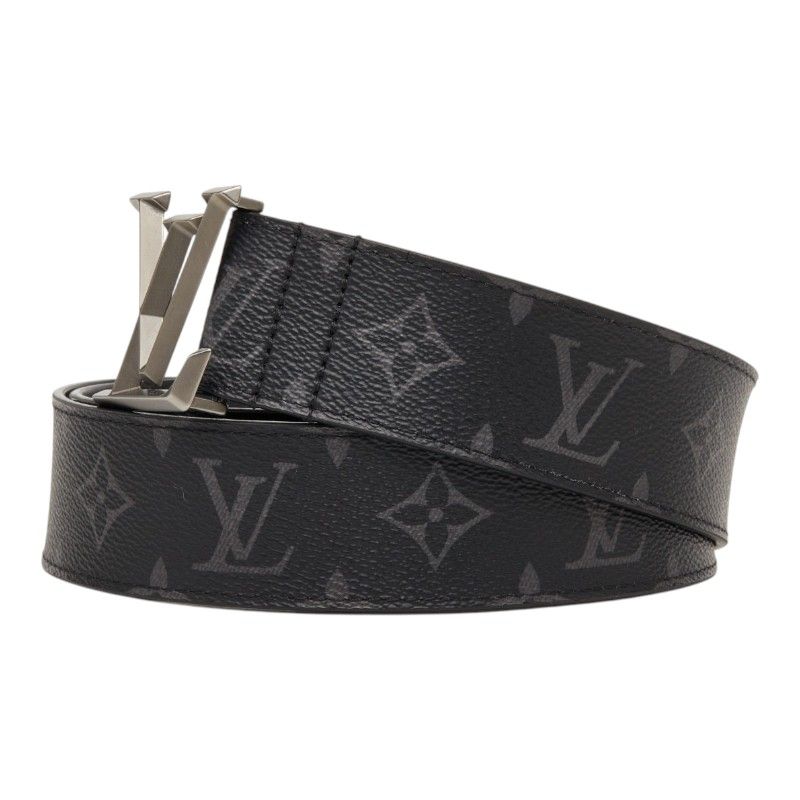 Louis Vuitton Monogram Ceinture LV leto 36 Black Gray Belt — view 2
