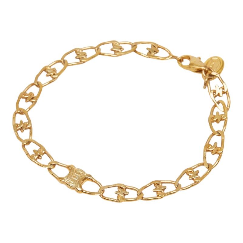 Celine Seri Triomphe Bracelet Gold Plating