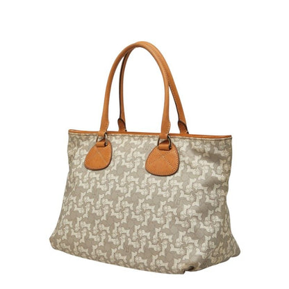 Celine Seri Handbag Gray White Leather — view 2