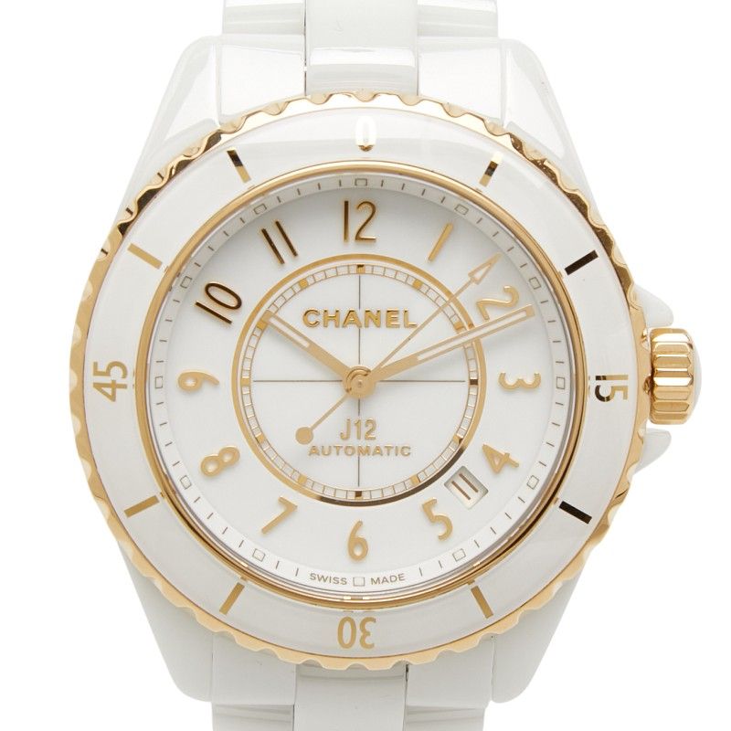 Chanel Watch White Gold 18k Yellow