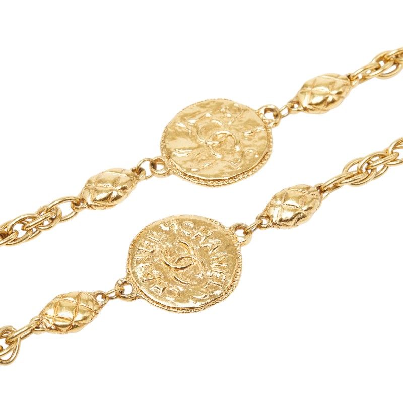 Chanel Logo CC necklace Gold Plating — view 5