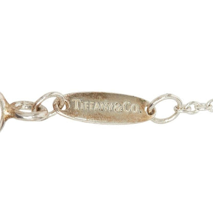 Tiffany & Co lesa Open Heart Pendant Necklace Silver Pink Sa — view 7