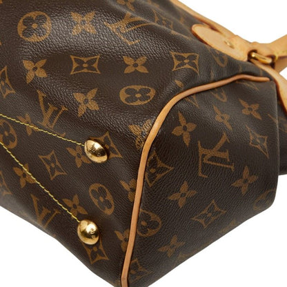 Louis Vuitton Monogram Tivoli PM Handbag Brown Leather — view 4