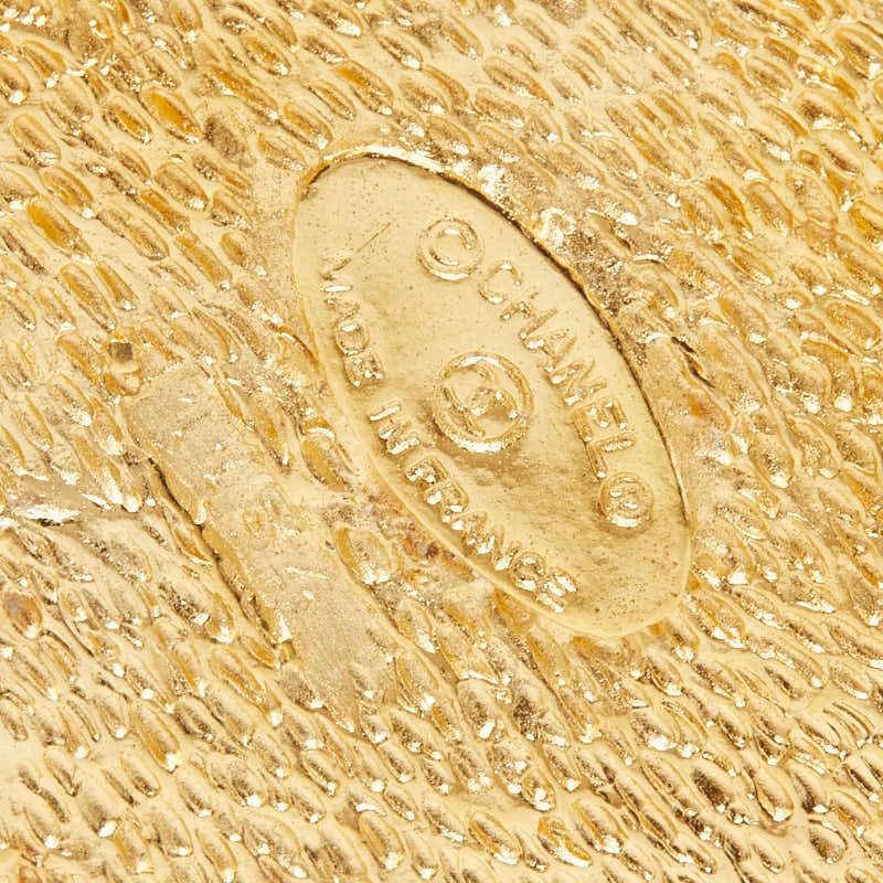 Chanel CC Logo Gold Plating 1 Brooch — view 4