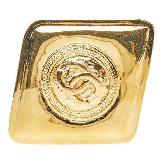 Chanel CC Logo Gold Plating 1 Brooch