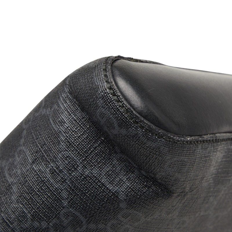 Gucci GG Crossbody Shoulder Bag Black Leather — view 4