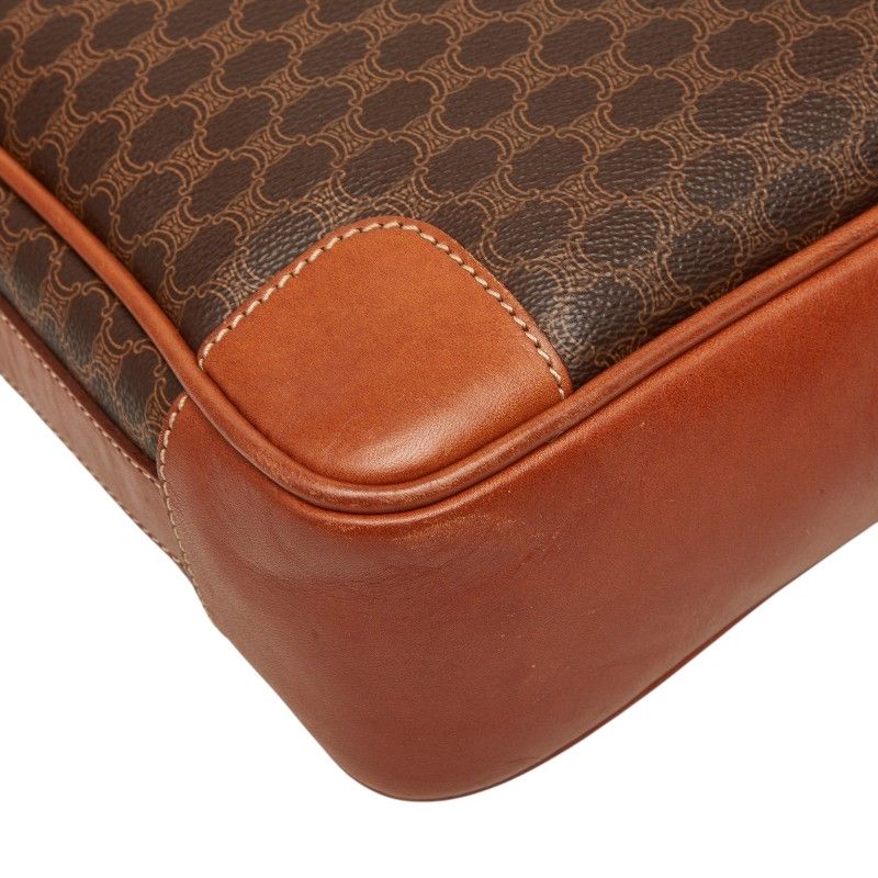 Celine Seri Handbag 2-Way Brown Leather — view 7