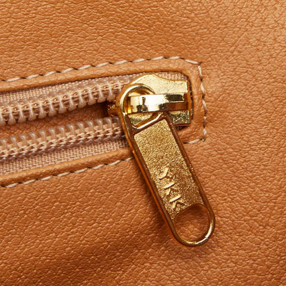 Celine Seri Handbag 2-Way Brown Leather — view 9