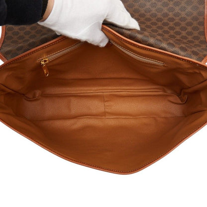 Celine Seri Handbag 2-Way Brown Leather — view 8
