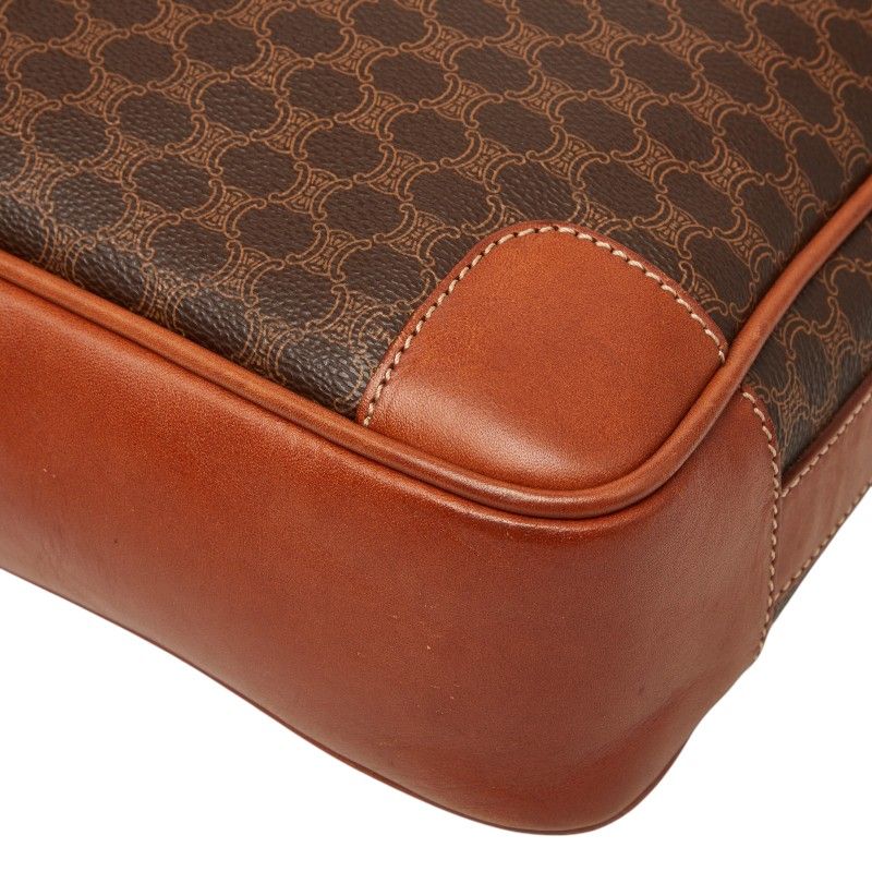 Celine Seri Handbag 2-Way Brown Leather — view 4