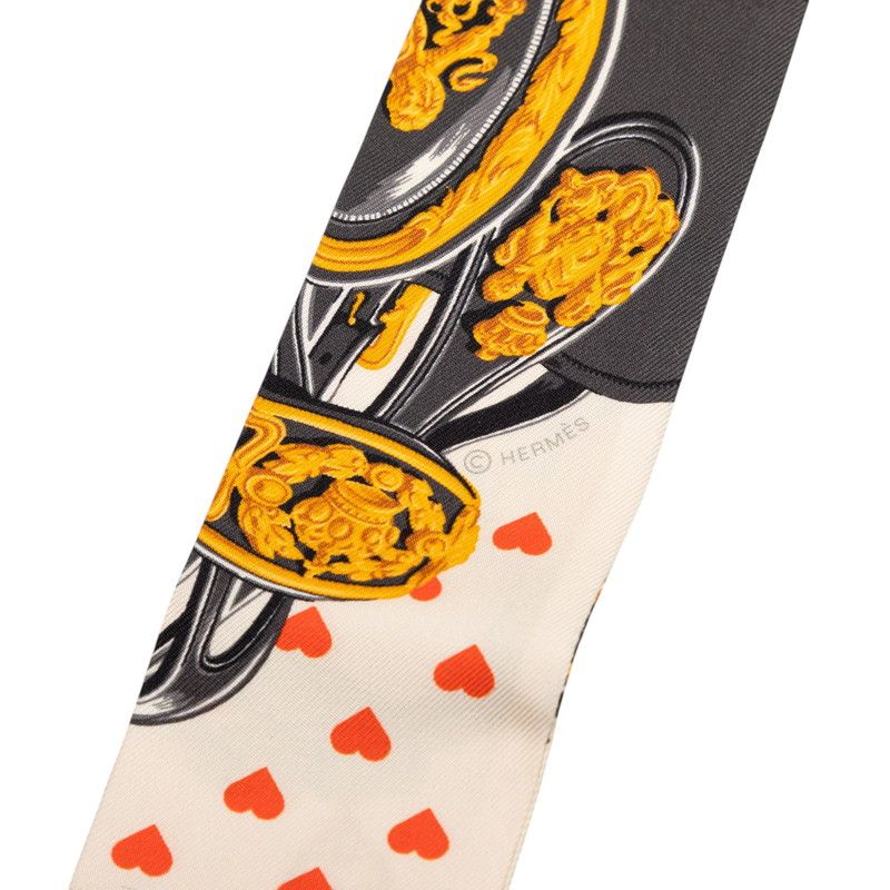 Hermes Brides Gala Love Scarf Multicolor Silk — view 2