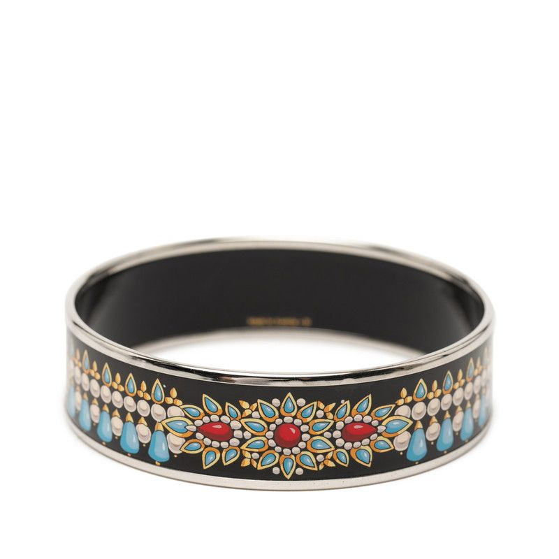 Hermes GM Bangle Black tale 1- Bracelet — view 3