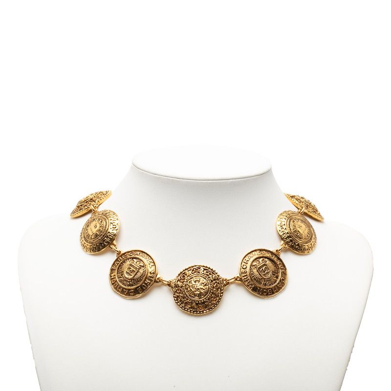 Chanel 31 Rue Cambon Necklace Gold Plating