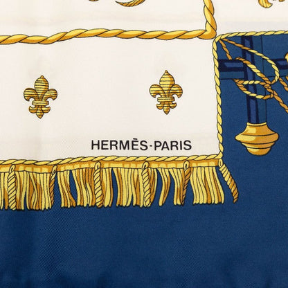 Hermes Carre 90 Vue du Carrosse Galere Reale Scarf Multicolor — view 7