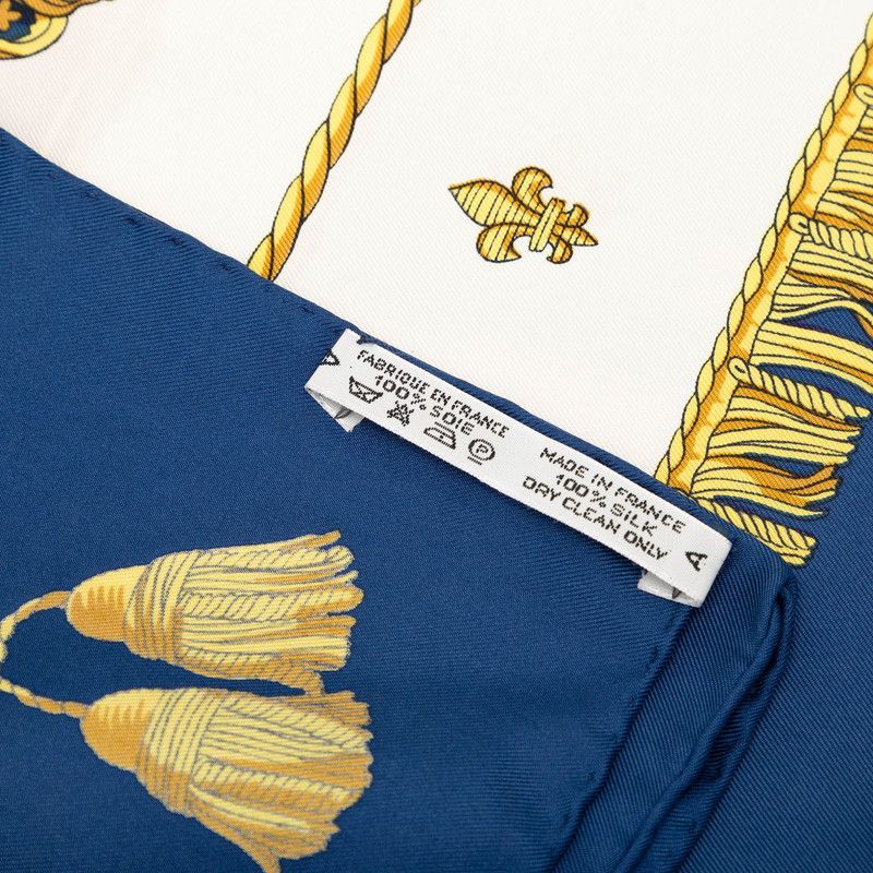 Hermes Carre 90 Vue du Carrosse Galere Reale Scarf Multicolor — view 8