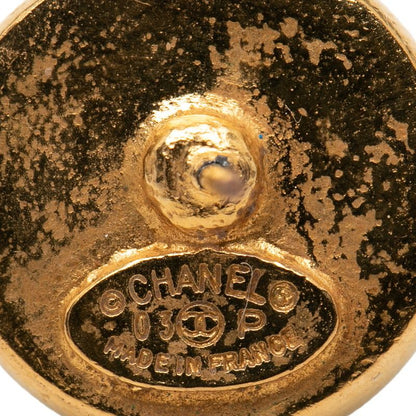 Chanel CC Logo 03 Gold Black Plating Leather — view 3