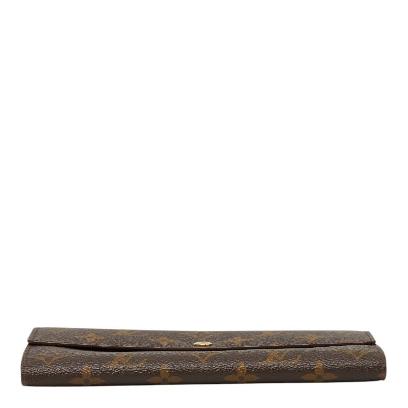 Louis Vuitton Monogram Pochette leto Cles Wallet Brown Leather — view 3