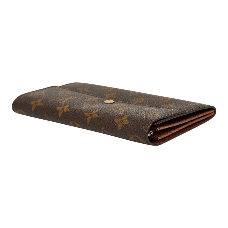 Louis Vuitton Monogram Pochette leto Cles Wallet Brown Leather — view 5