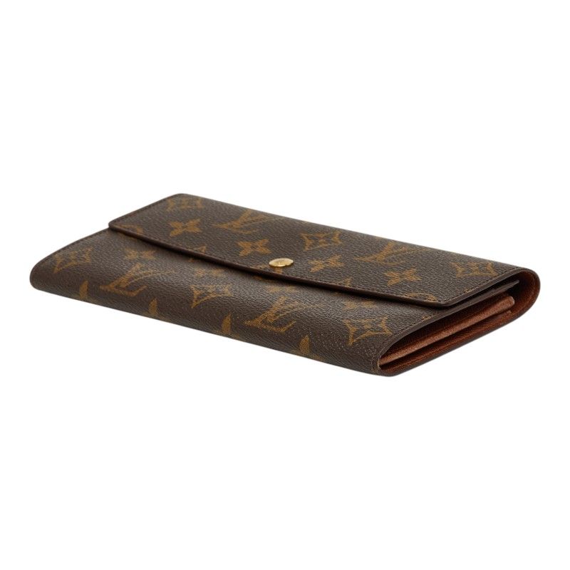 Louis Vuitton Monogram Pochette leto Cles Wallet Brown Leather — view 4