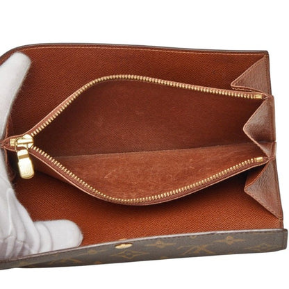 Louis Vuitton Monogram Pochette leto Cles Wallet Brown Leather — view 8