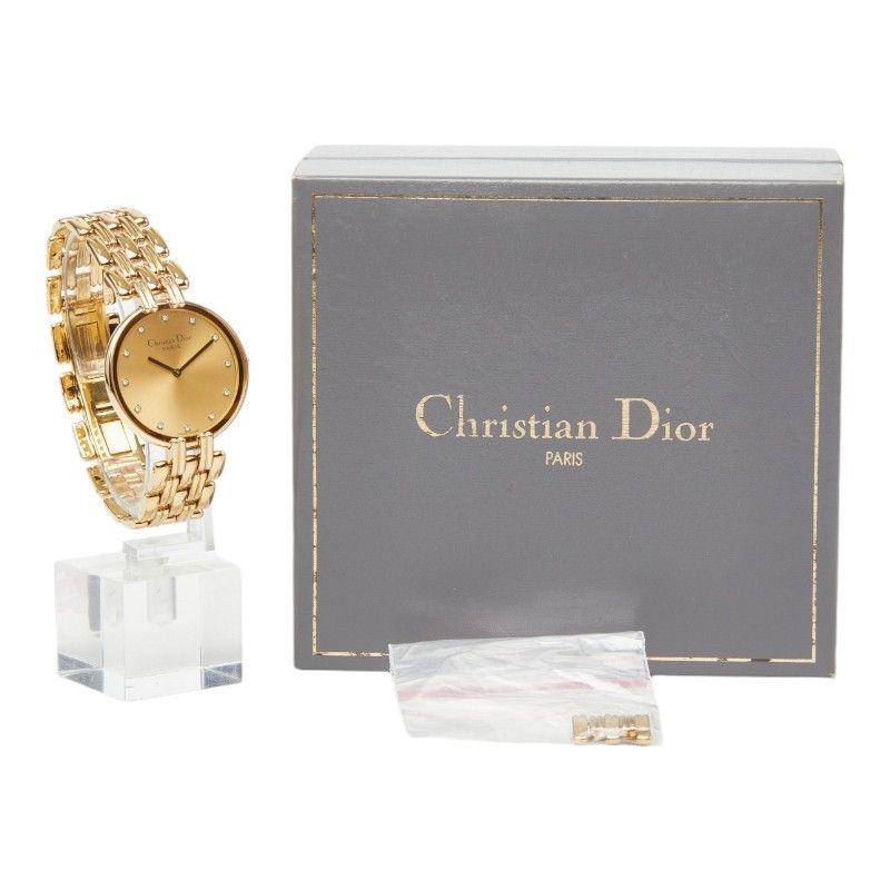 Dior Dio Watch Gold Plating — view 7