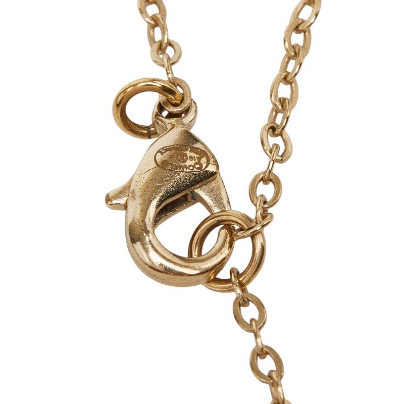 Chanel CC Logo Line Strike Necklace Chien Plating Pearl — view 6