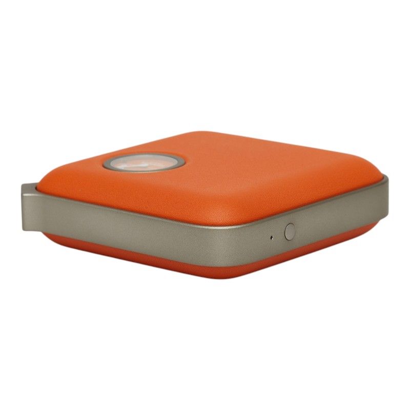 Hermes Leto Orange Shoulder Bag — view 5