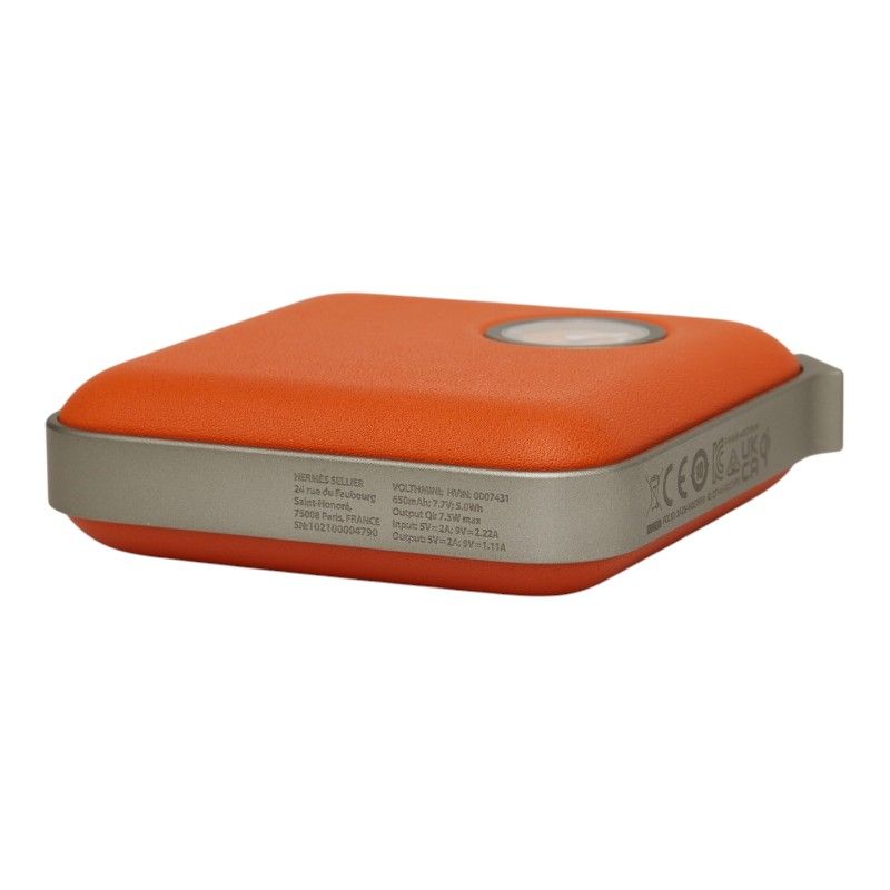 Hermes Leto Orange Shoulder Bag — view 4