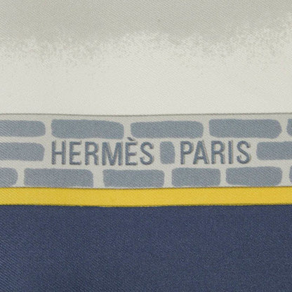 Hermes Carre 90 les Haras Nationaux Scarf toblue Multicolor — view 3