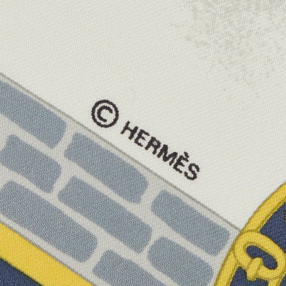 Hermes Carre 90 les Haras Nationaux Scarf toblue Multicolor — view 4