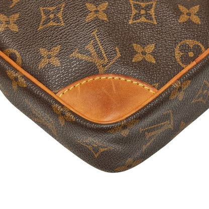 Louis Vuitton Monogram Danube Crossbody Shoulder Bag Brown Leather — view 5