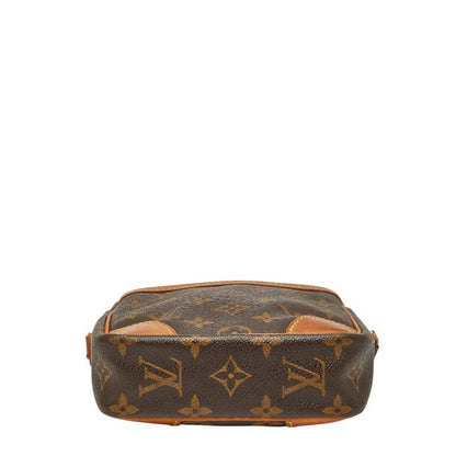 Louis Vuitton Monogram Danube Crossbody Shoulder Bag Brown Leather — view 3